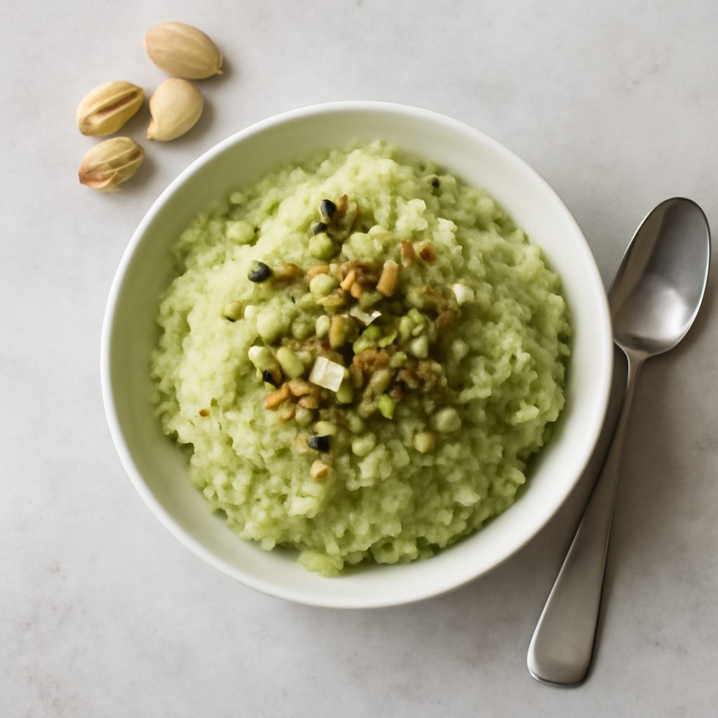 Granita al pistacchio proteica low-carb