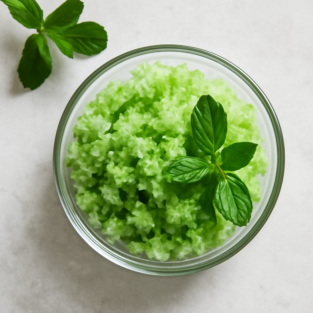 Granita alla menta proteica low-carb