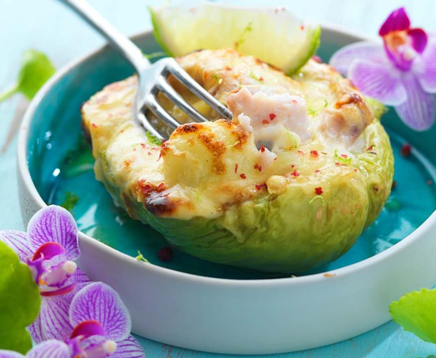 Gratin di zucca spinosa e dentice Low Fat