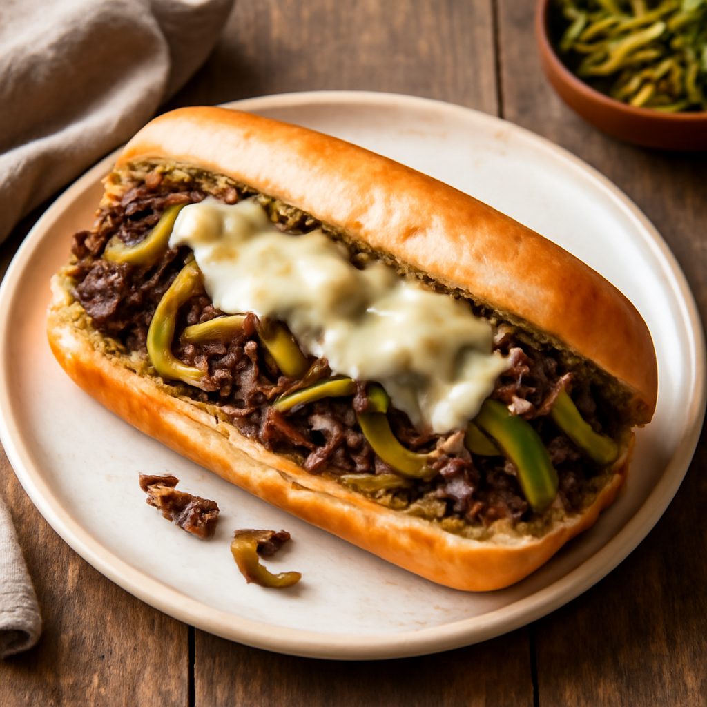 Panini Philly Steak alla Piastra Low Fat