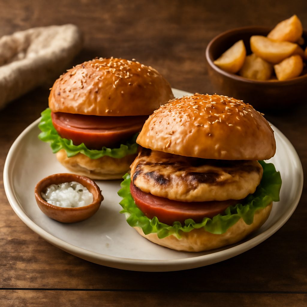 Hamburger di Pollo alla Griglia Protein