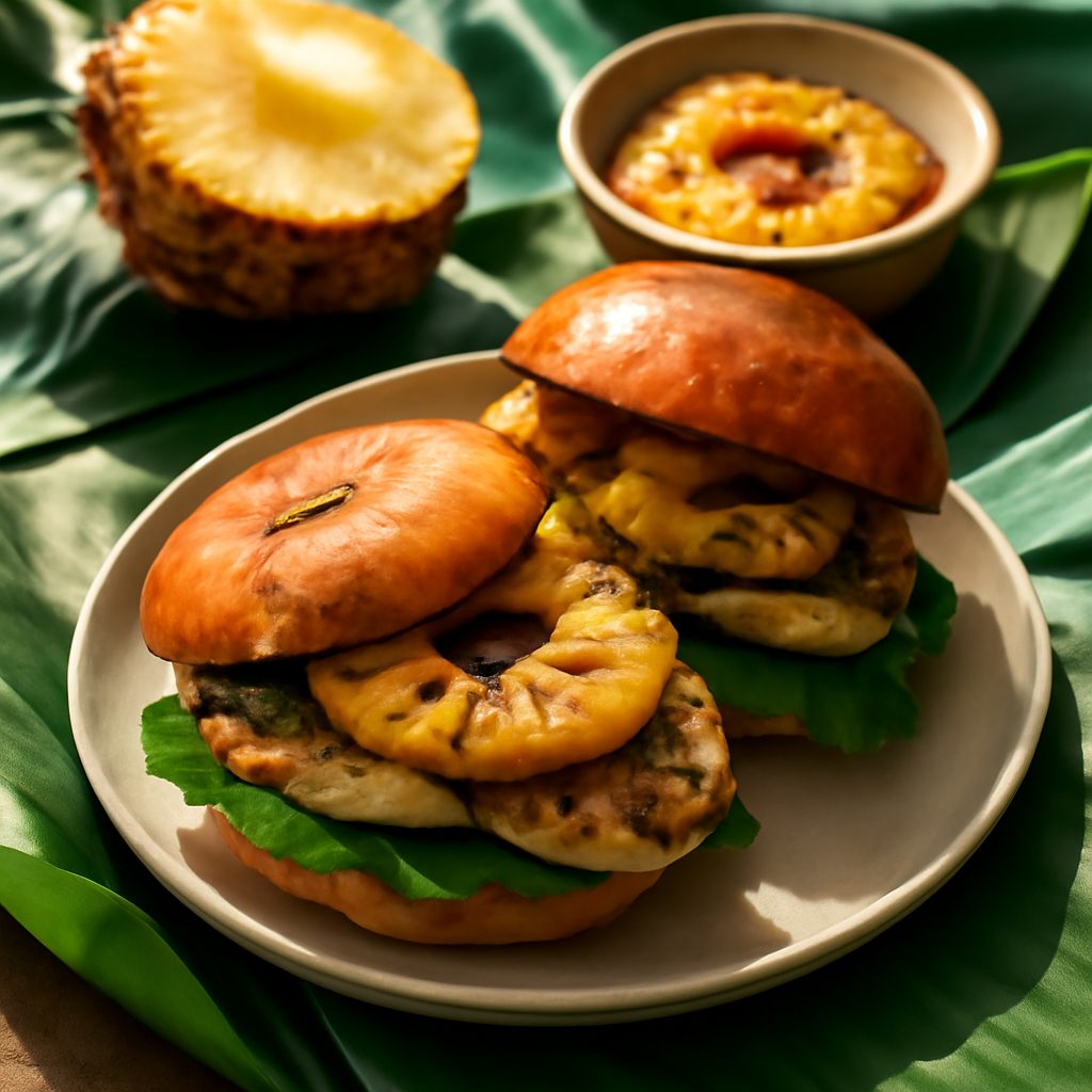 Panini di Pollo e Ananas alla Hawaiana Protein
