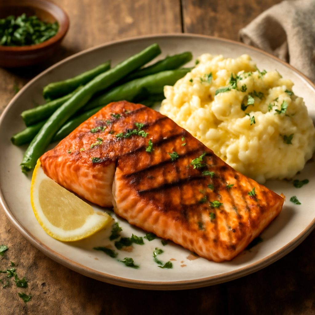 Salmone alla Griglia Low Carb
