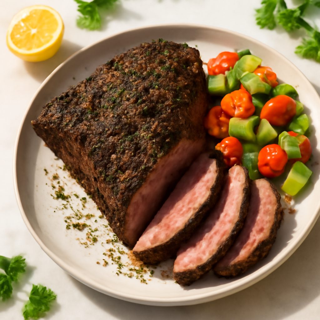 Tri-Tip alla Griglia con Erbe dell'Oregon