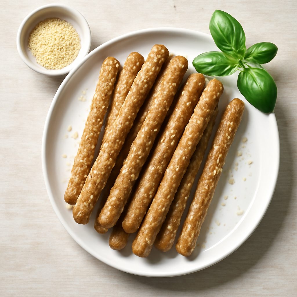 Grissini al sesamo proteici low-carb