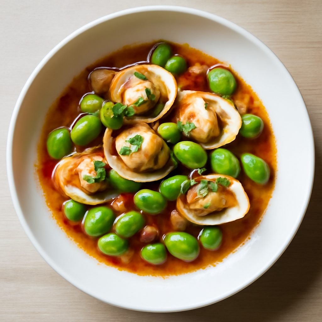 Guazzetto di fasolari e fave proteico low-carb