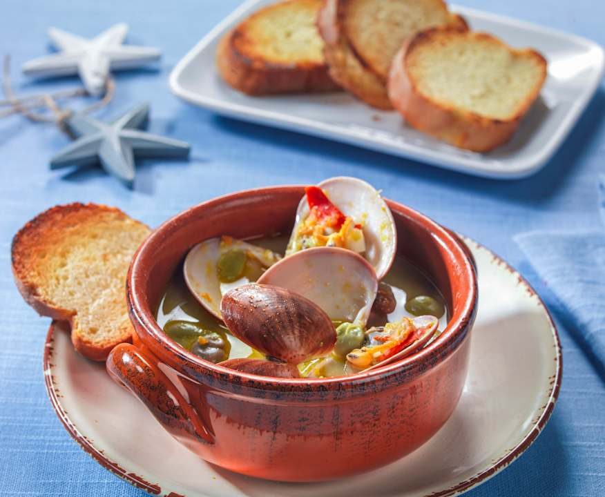 Guazzetto di fasolari e fave Low Fat