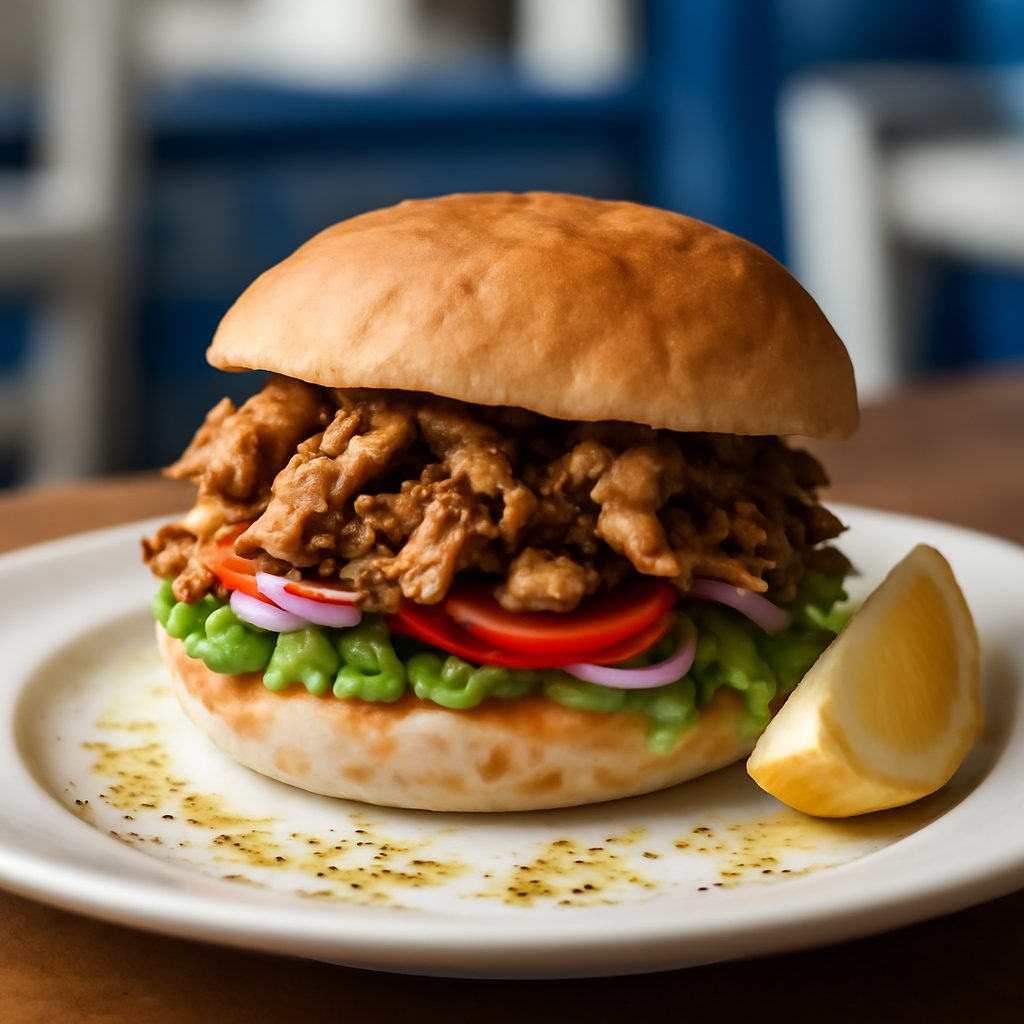 Gyros Burger Light Greco