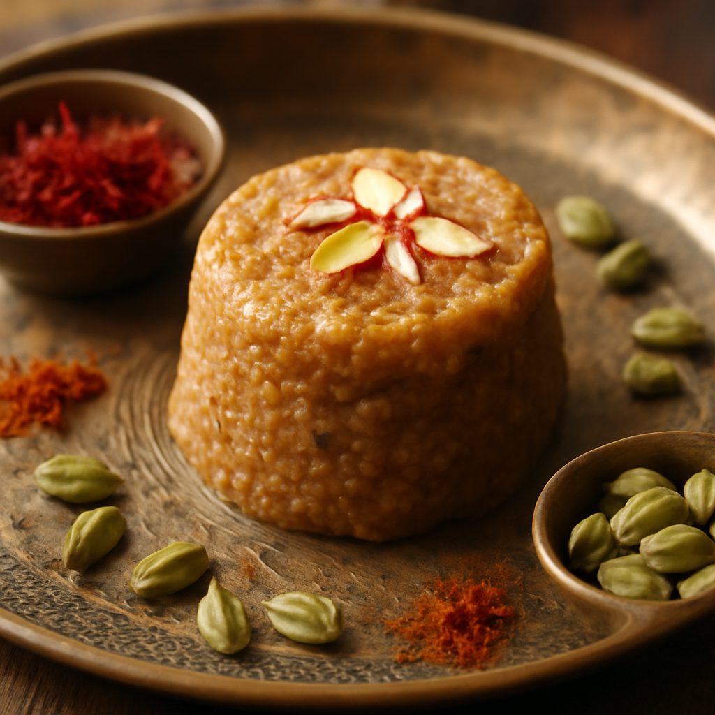 Halwa di Mandorle e Cardamomo