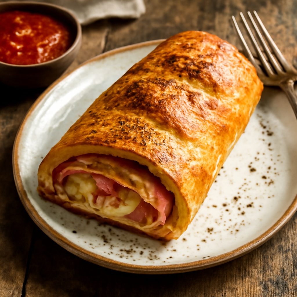 Stromboli con Prosciutto e Formaggio Protein
