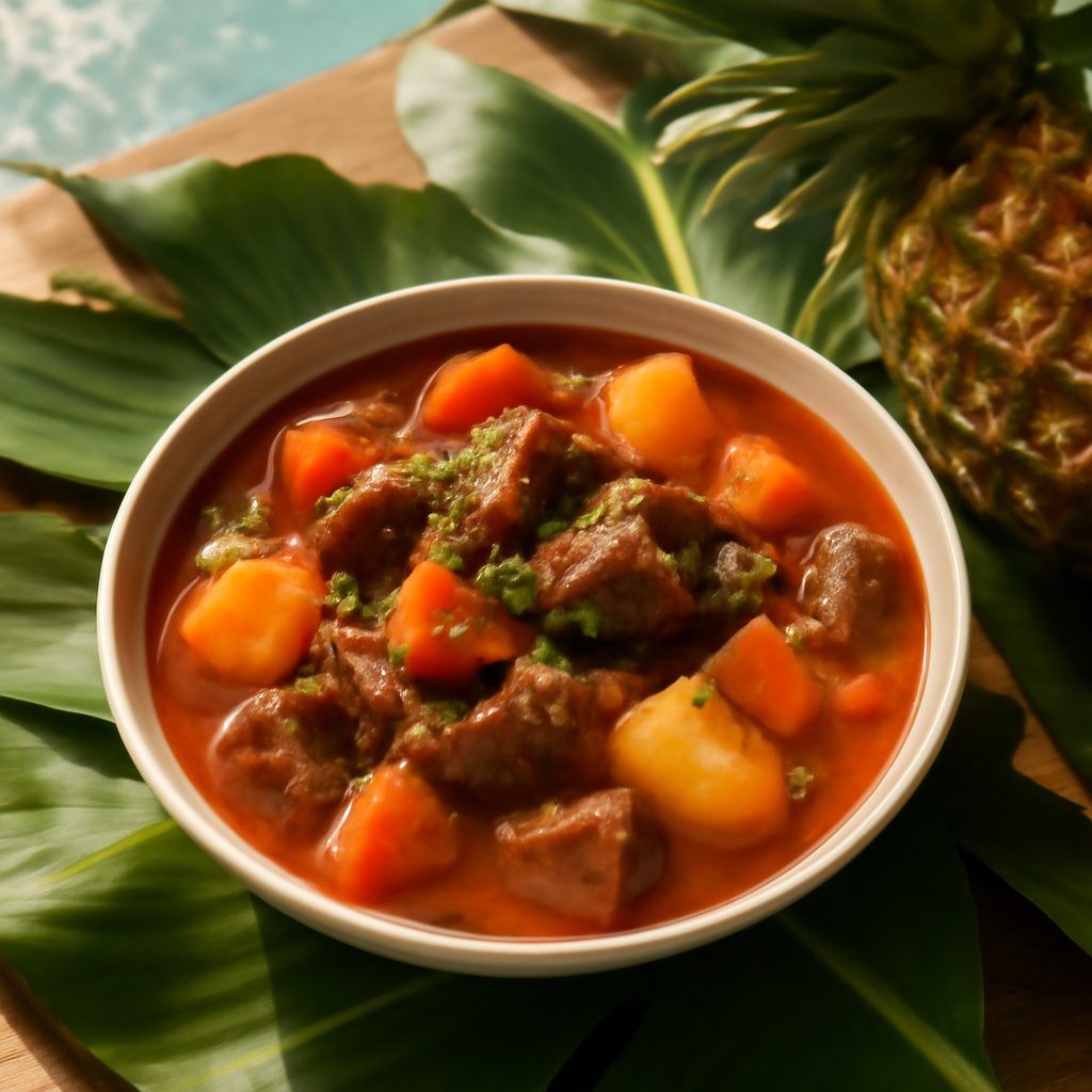 Stufato di Manzo alla Hawaiana