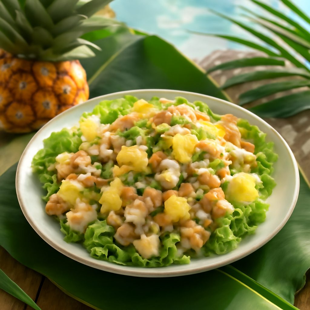 Insalata di Pollo alle Hawaiiane