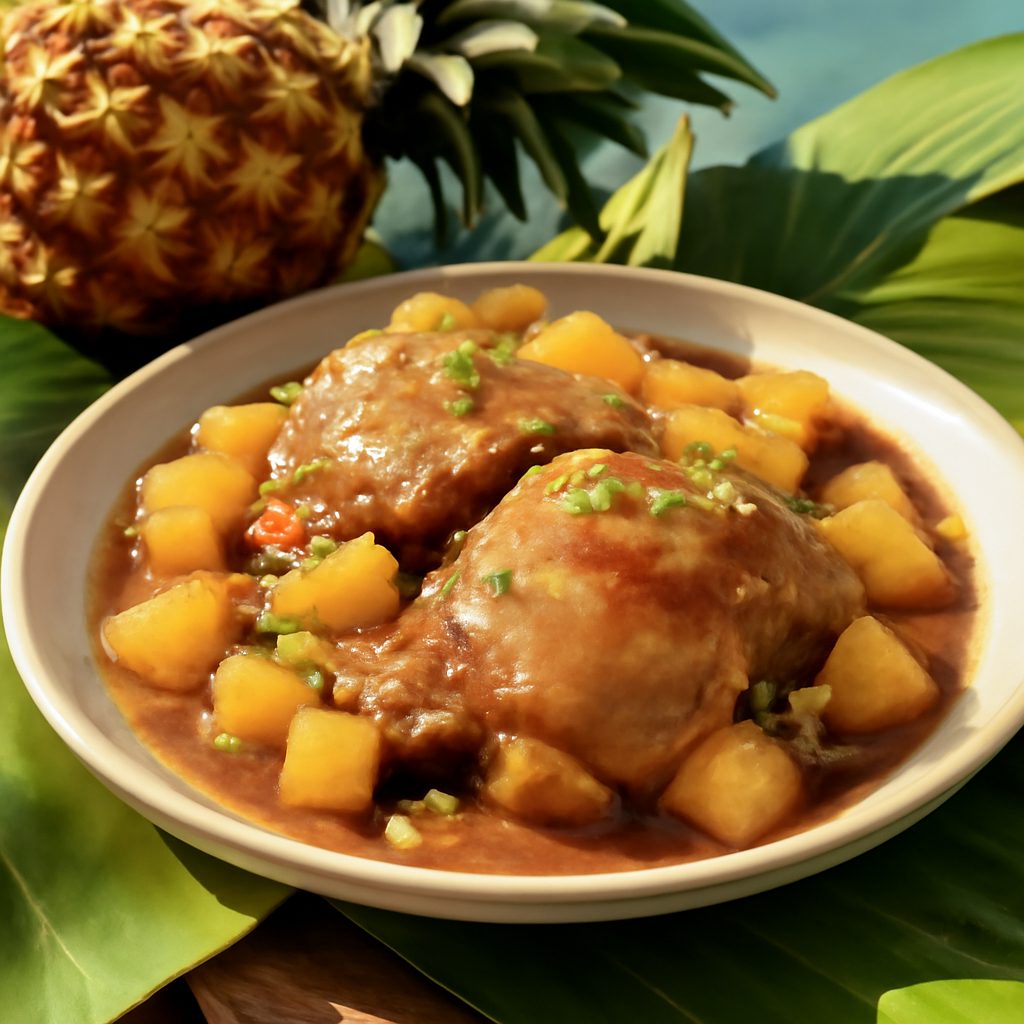 Pollo alle Ananas Hawaiano
