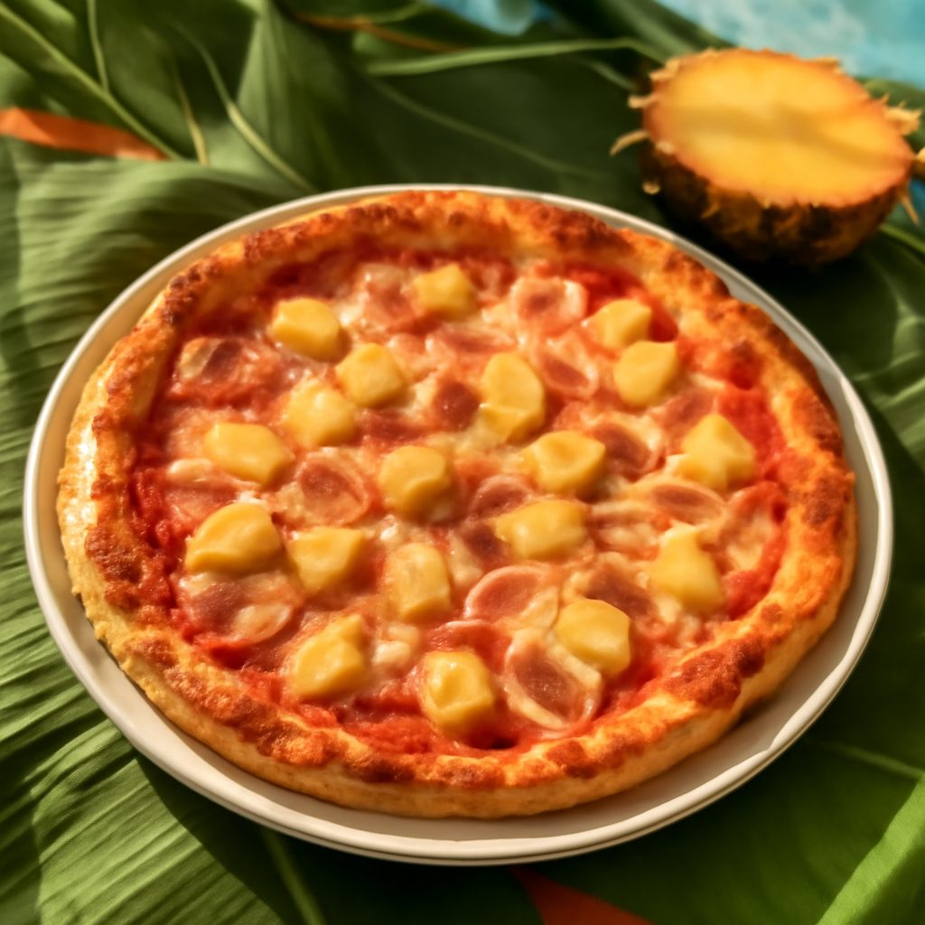 Pizza Hawaiana Low Fat