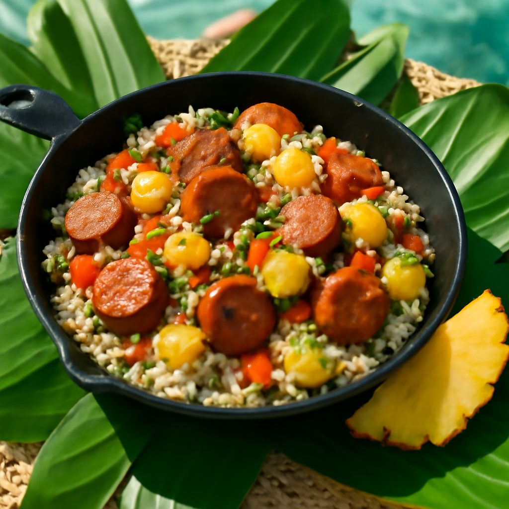 Padella di Salsiccia alle Hawaiane Protein