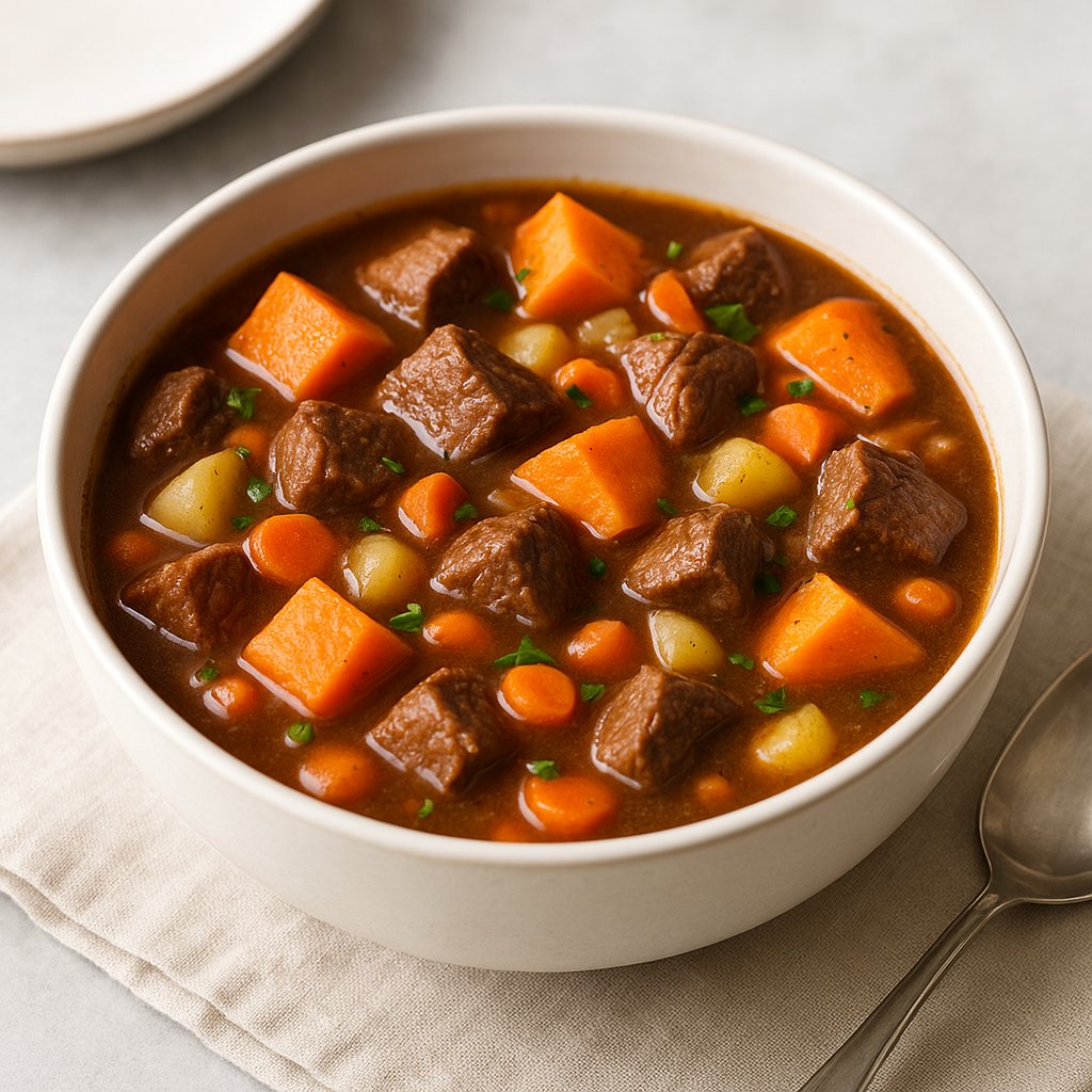 Hearty Beef & Sweet Potato Stew Protein