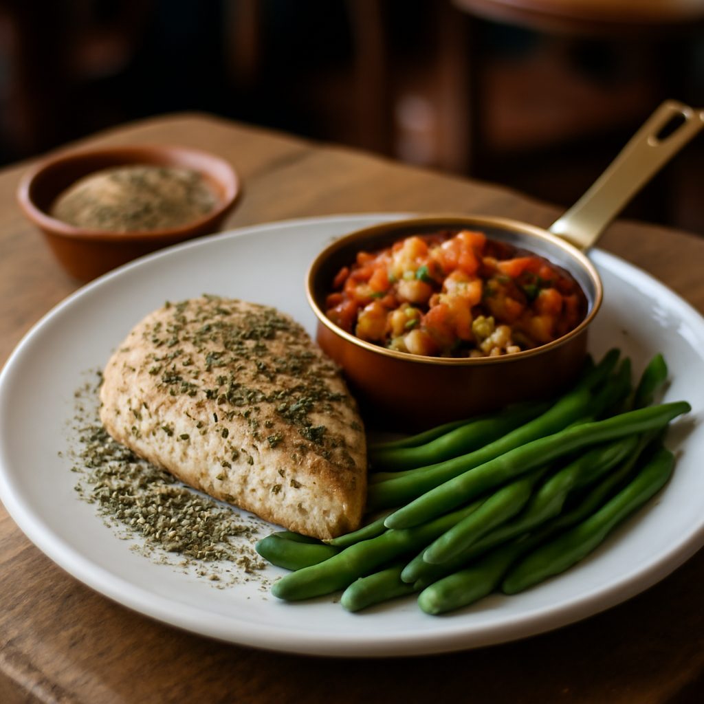 Herbs de Provence - Miscela Aromatica su Petto di Pollo Low Carb