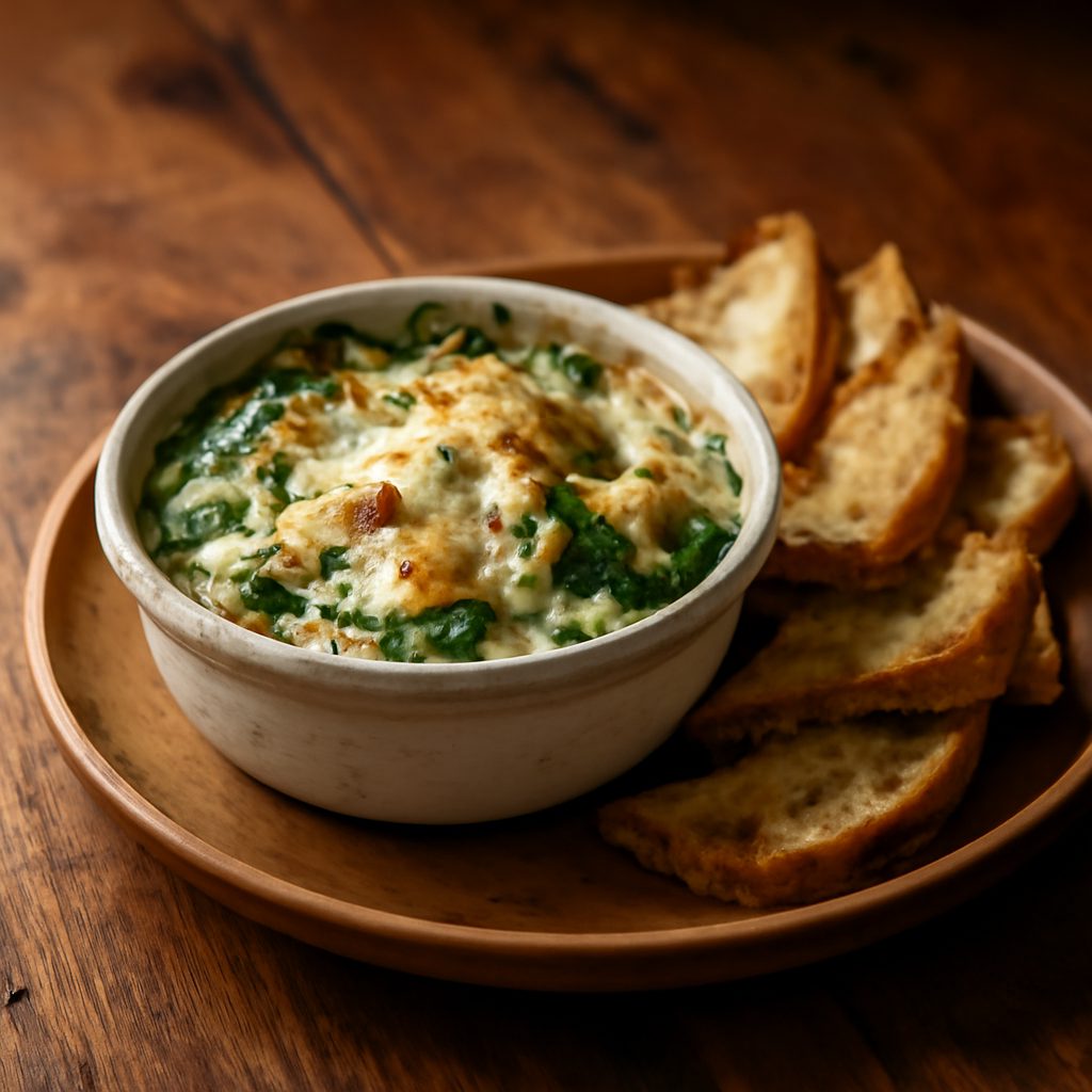 Hot Spinach Artichoke Dip - Versione