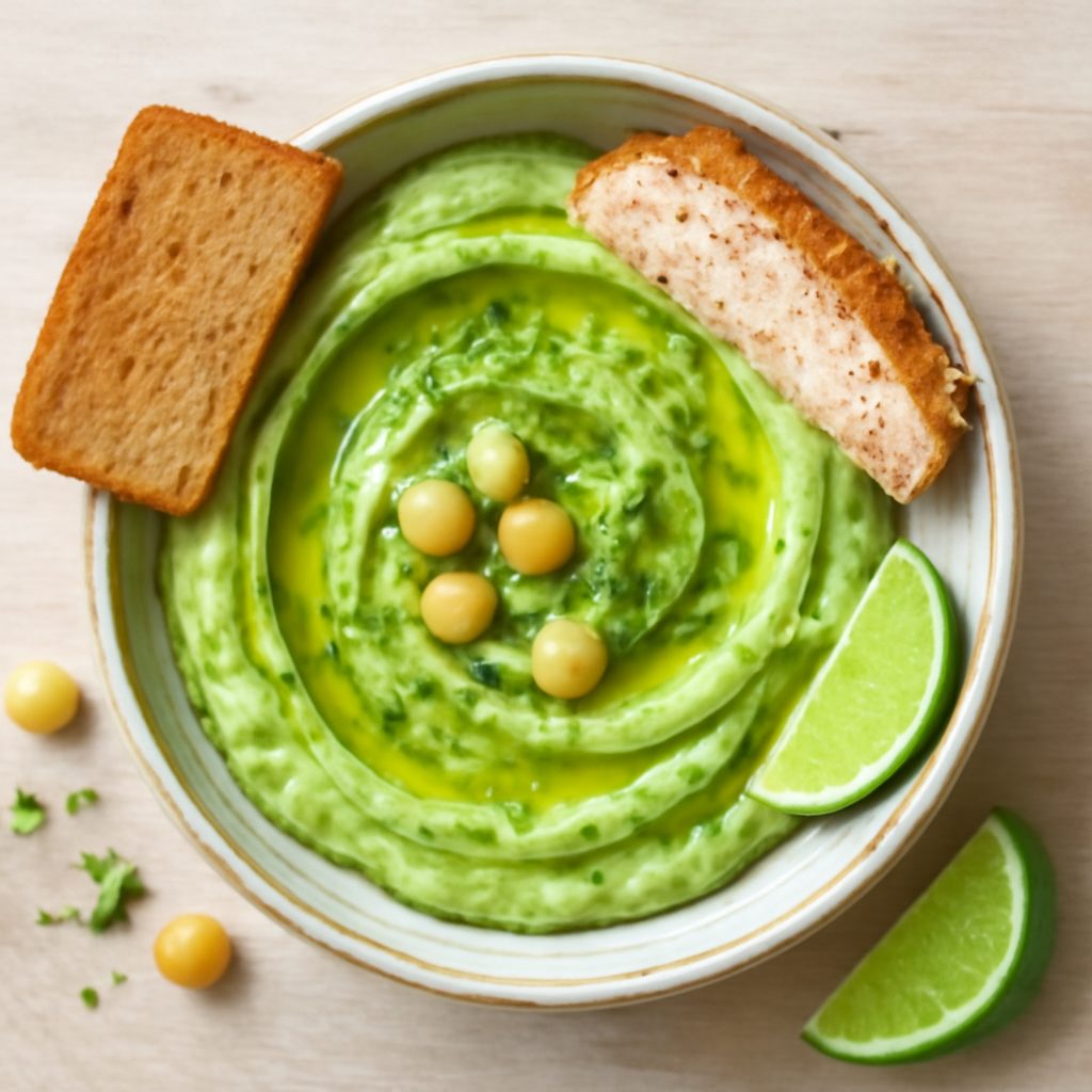 Hummus di avocado