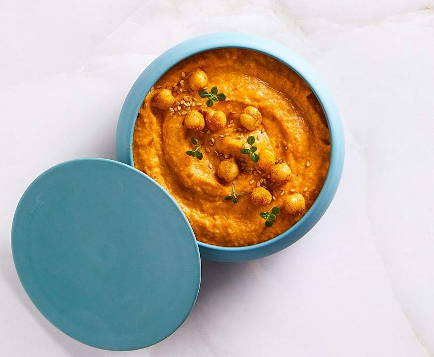 Hummus di cicerchie e zucca arrosto Low Fat