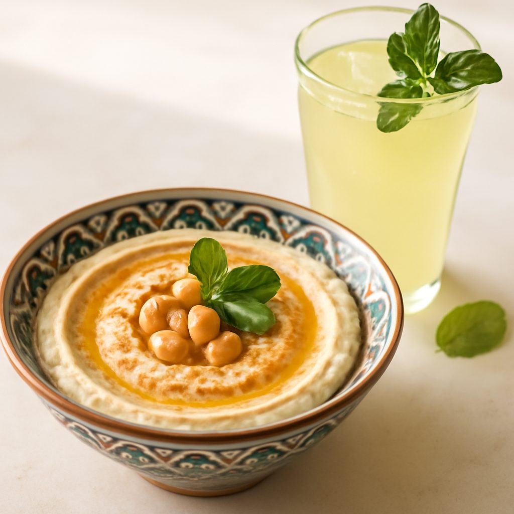 Hummus leggero all'orientale - Versione italiana light