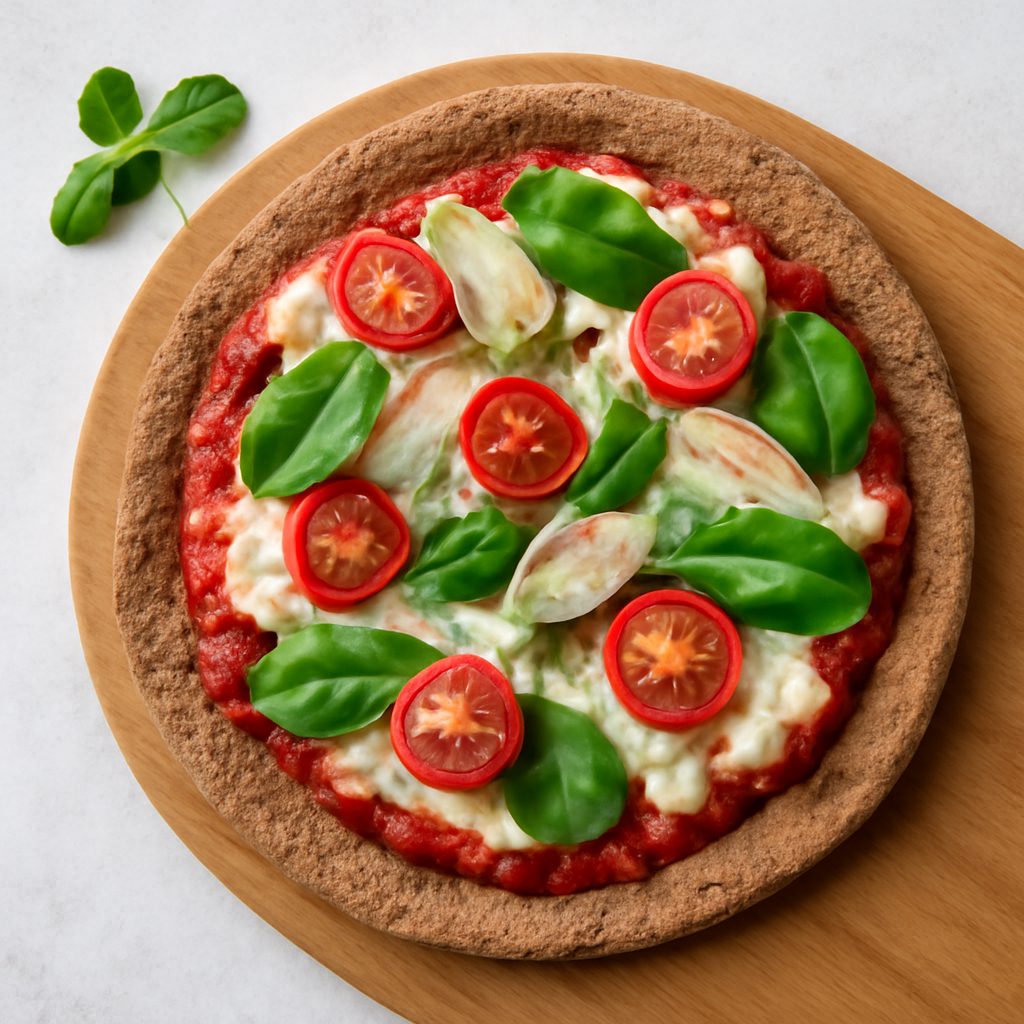 Impasto per Pizza di Segale Low-Carb Proteico