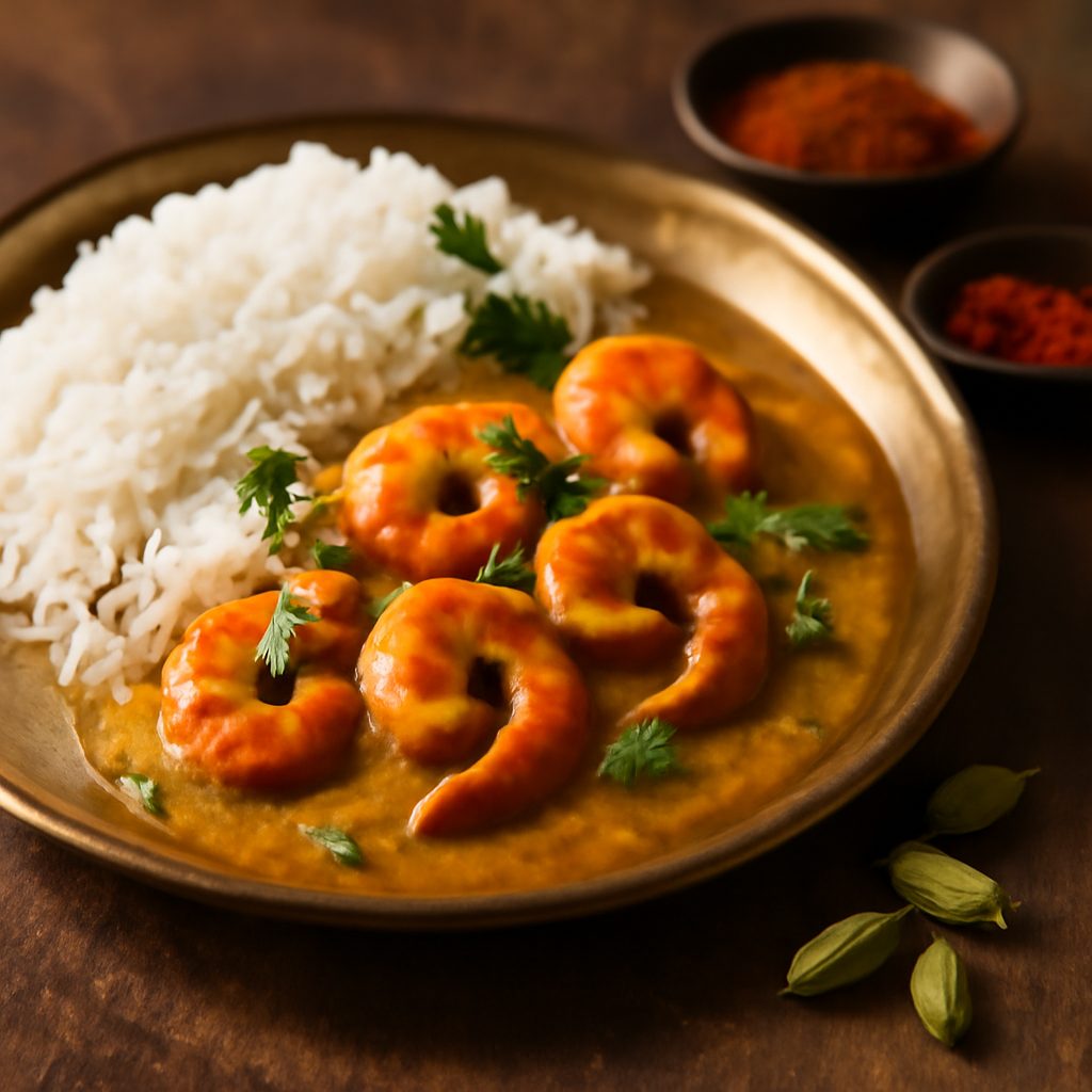 Indian Shrimp Curry Light Low-Carb