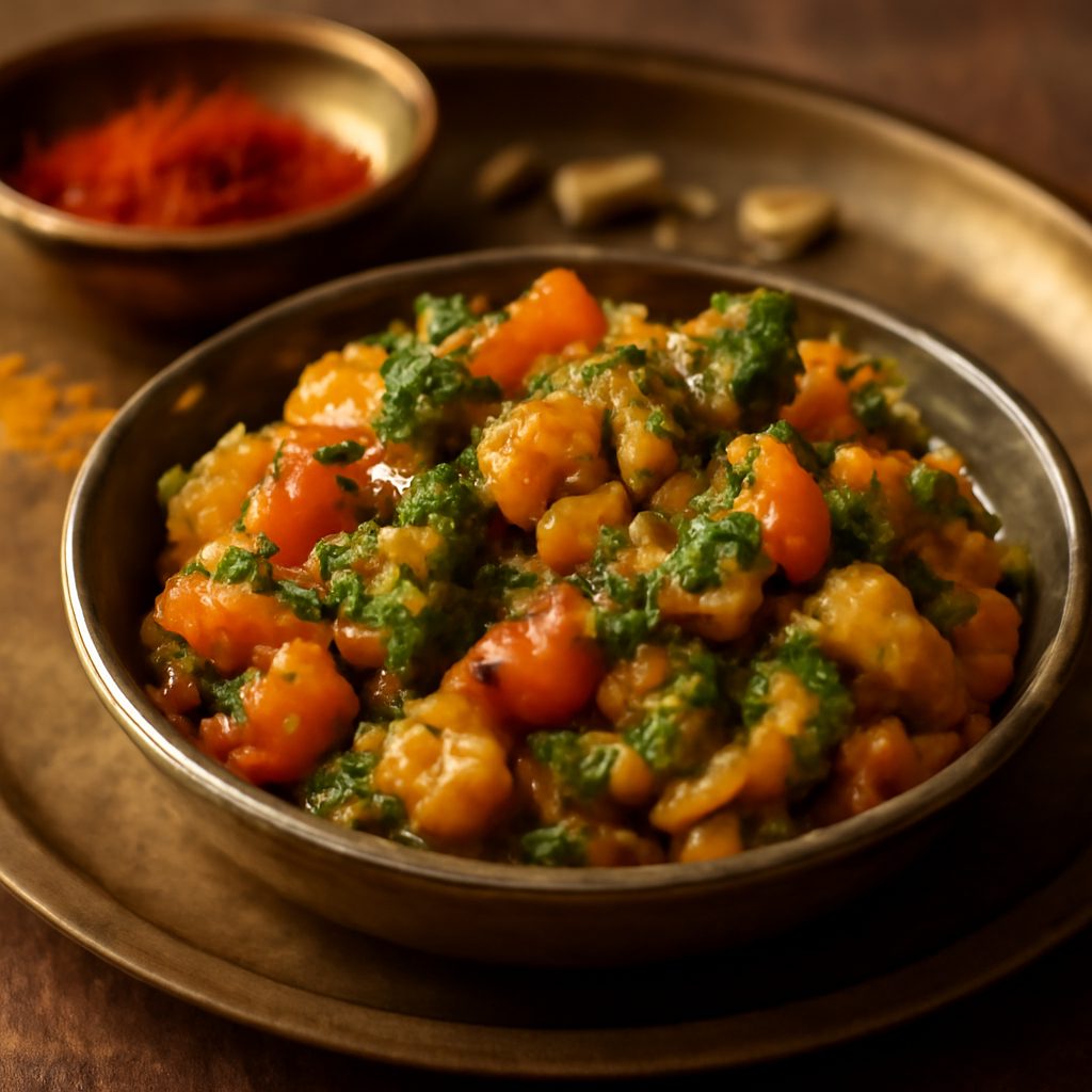 Indian Vegetable Bhaji Light Low-Carb