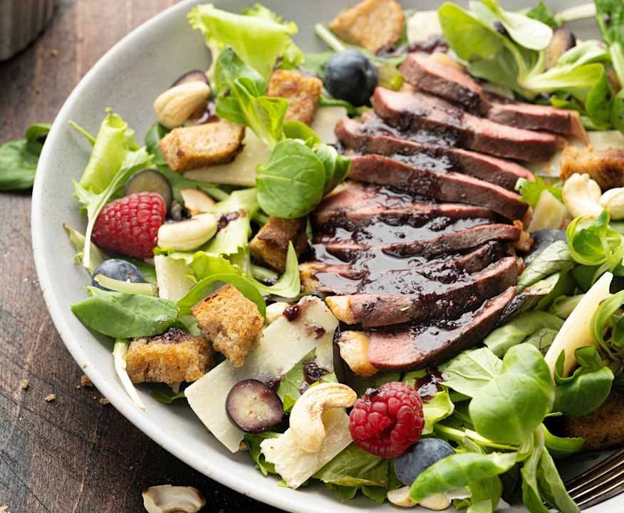 Insalata al petto d'anatra e aceto balsamico Low Fat