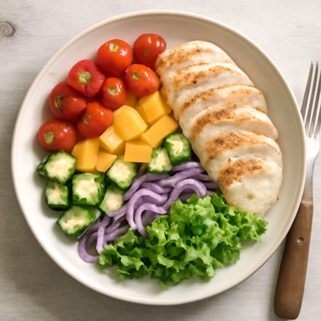 Insalata Arcobaleno Proteica Low-Carb