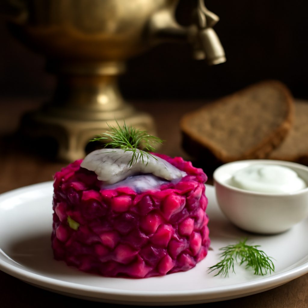 Insalata di Barbabietola e Aringhe Russa