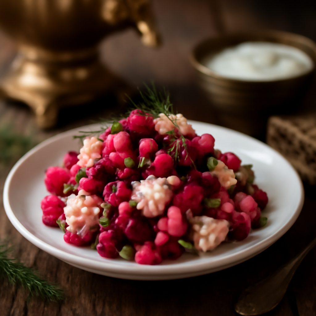 Insalata di Barbabietola e Cavolfiore Russa