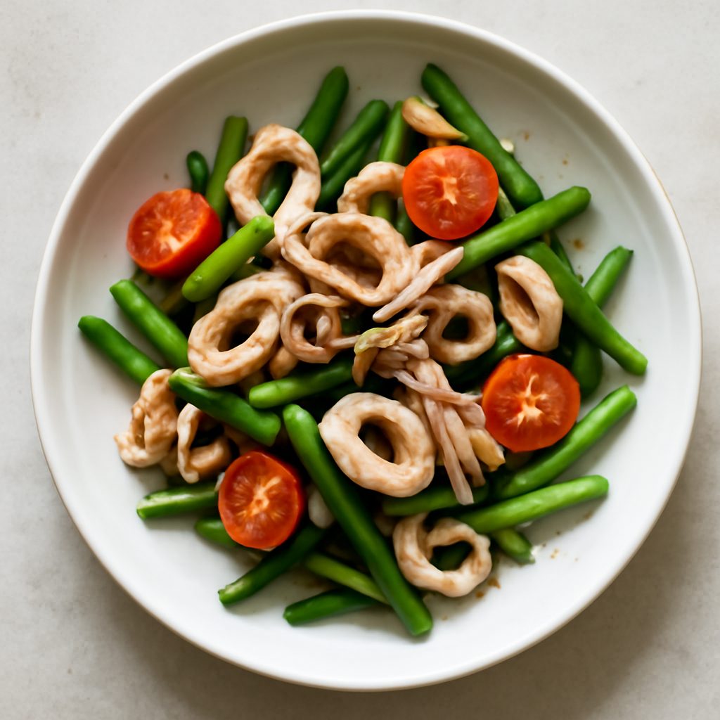 Insalata di Calamaretti e Fagiolini