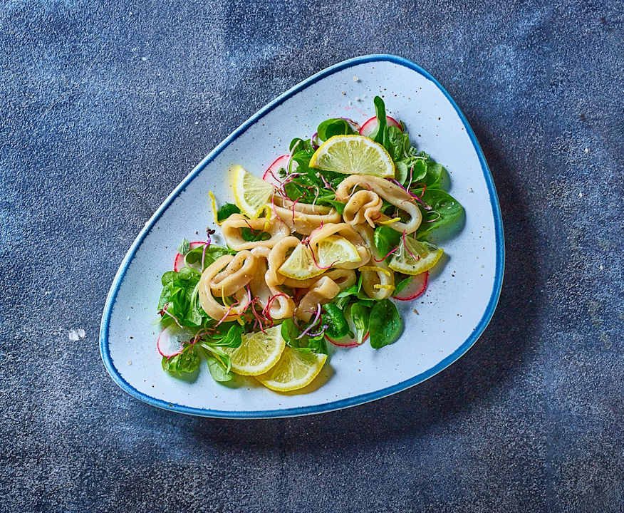 Insalata di calamari al limone