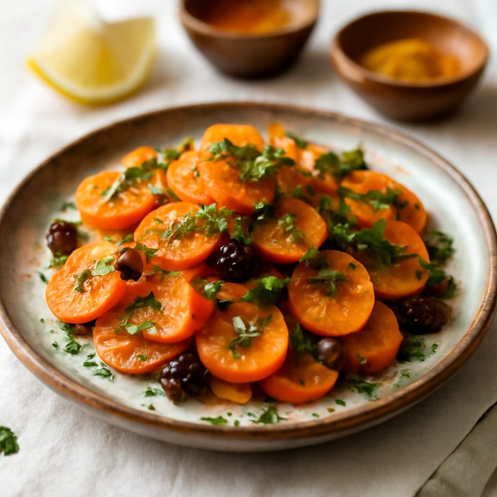 Insalata di carote alla marocchina light