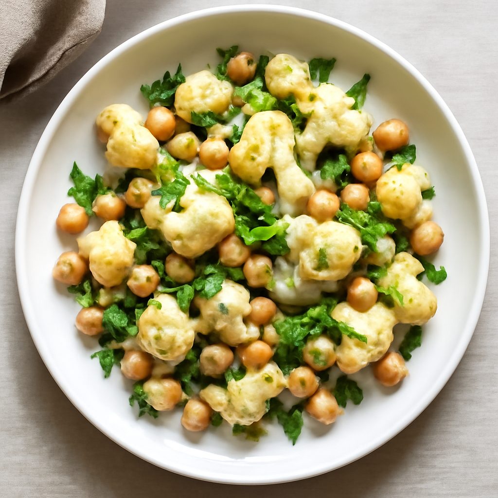 Insalata di Cavolfiore e Ceci