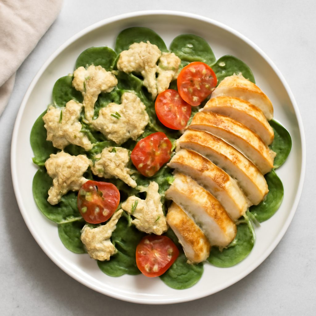 Insalata di Cavolfiore e Pollo