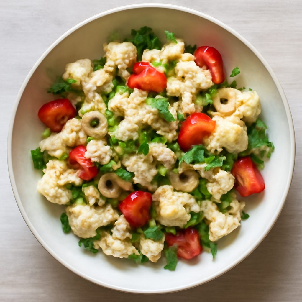 Insalata di Cavolfiore con Vinaigrette alle Erbe Protein