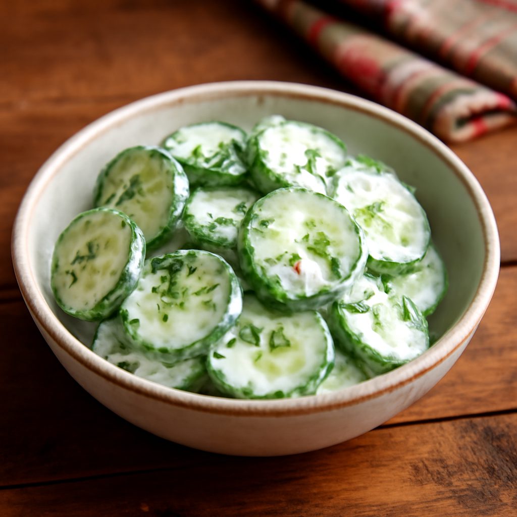 Insalata di Cetrioli con Crema Acida Canadese Protein