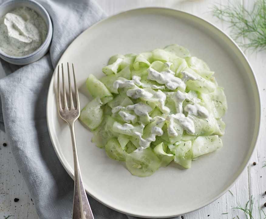 Insalata di cetrioli con dressing all'aneto Protein
