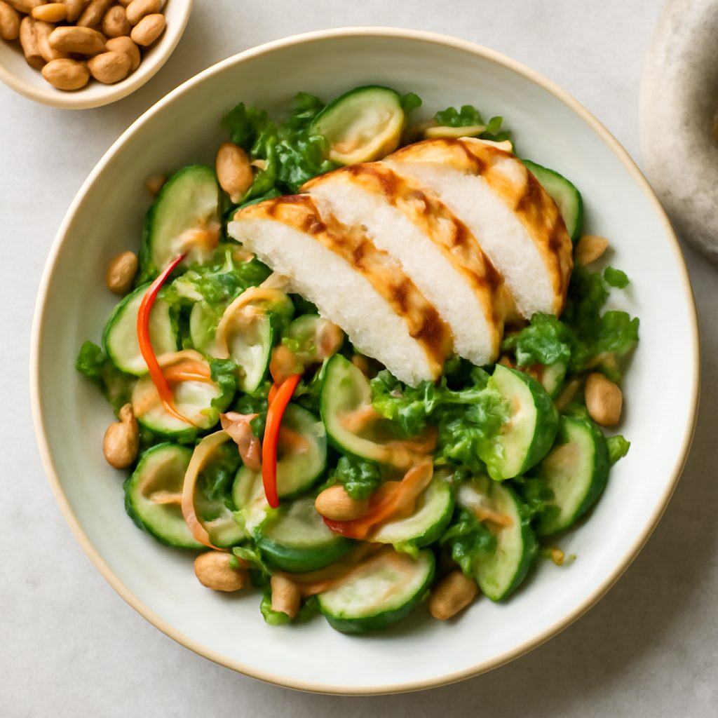 Insalata di cetriolo tailandese