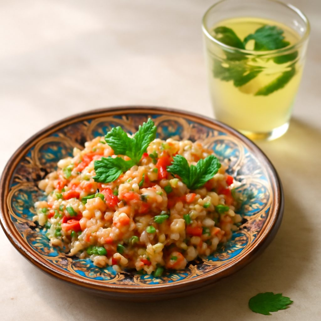 Insalata di Couscous e Gamberi light - Profumi Orientali