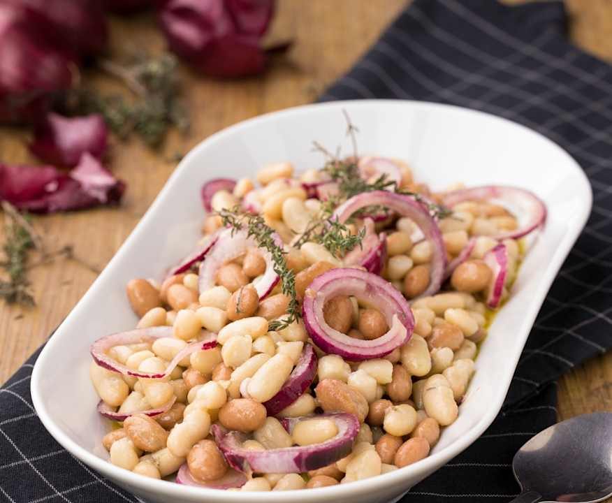 Insalata di fagioli e cipolla di Tropea Protein