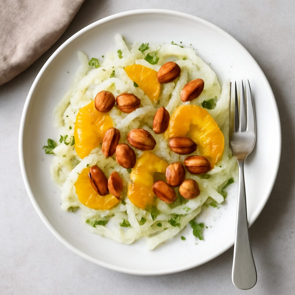 Insalata di finocchi con arance e mandorle