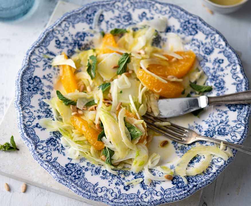 Insalata di finocchi con arance e pinoli Protein