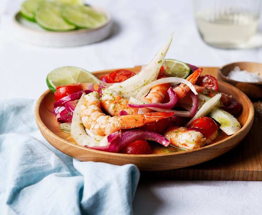 Insalata di gamberi alla siciliana Low Fat