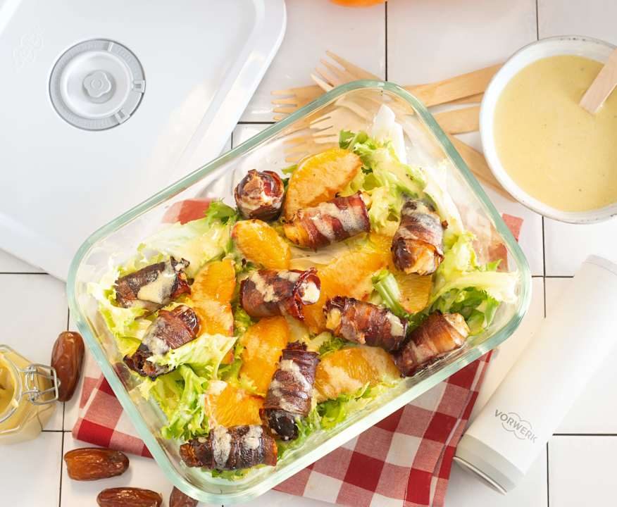 Insalata di indivia con datteri e arance Protein