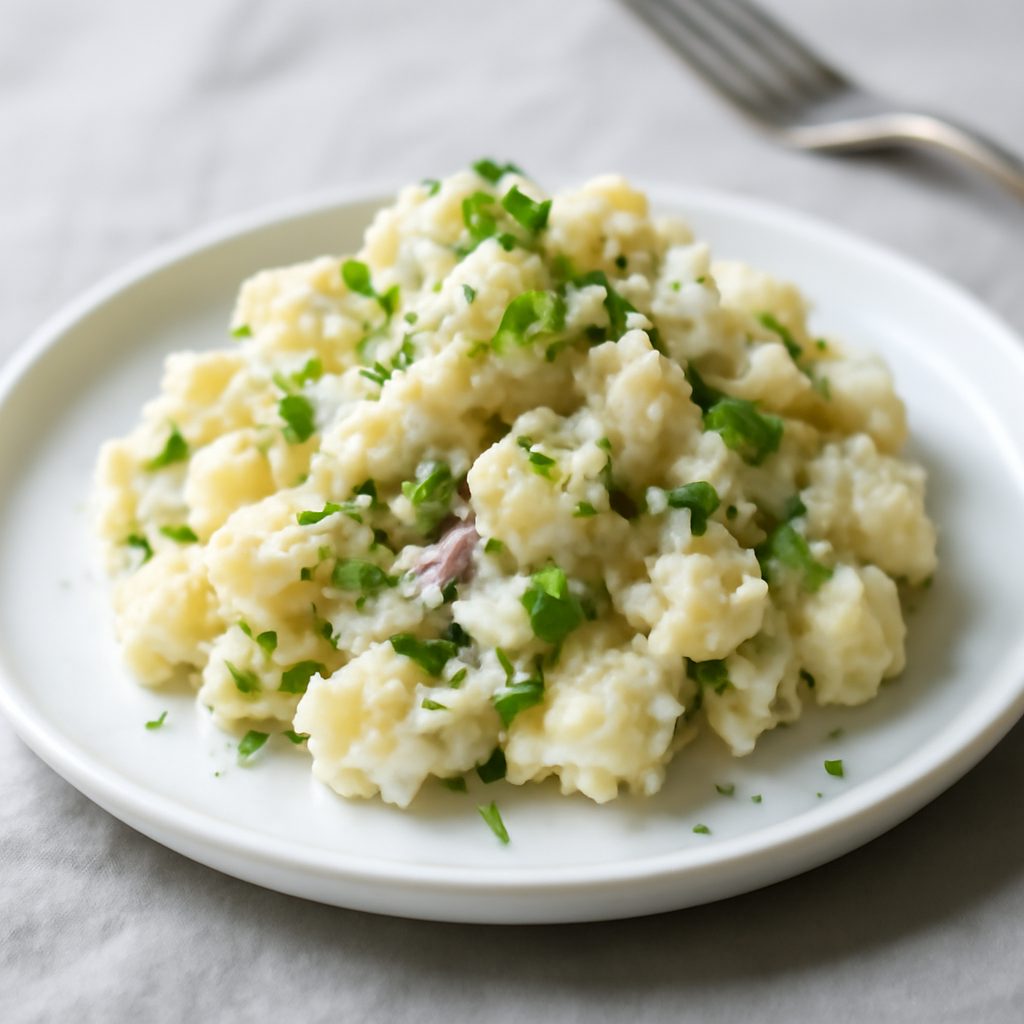 Insalata di patate all'americana light