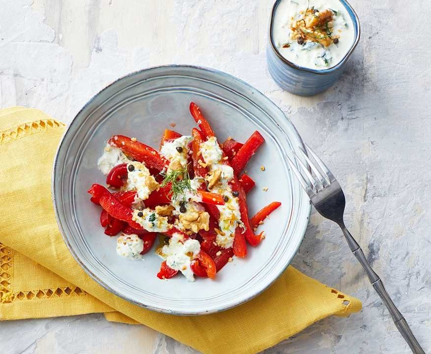 Insalata di peperoni con tarator alla bulgara Low Fat