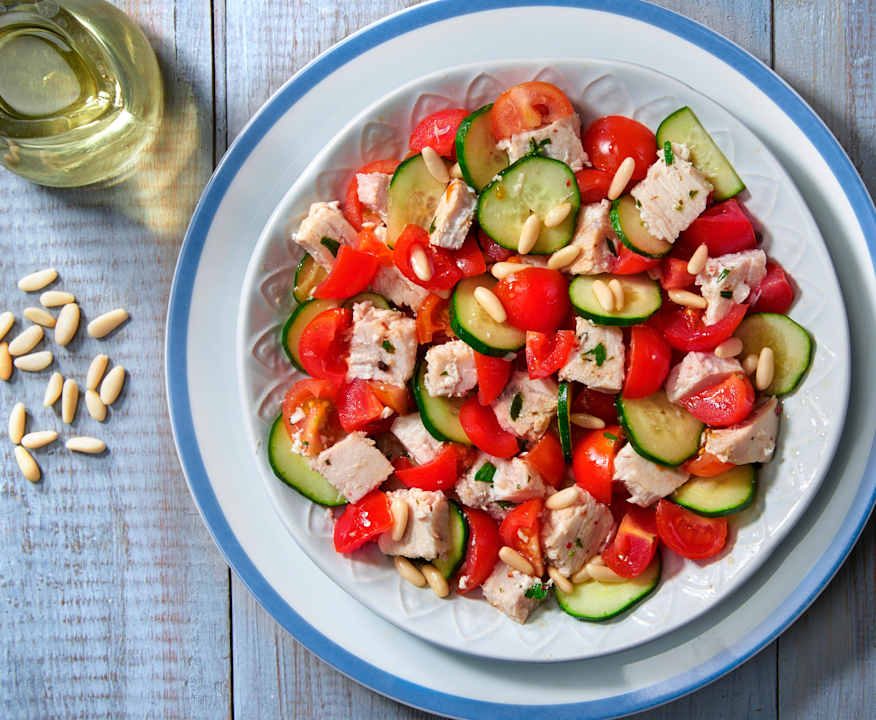 Insalata di pesce spada e pinoli Protein